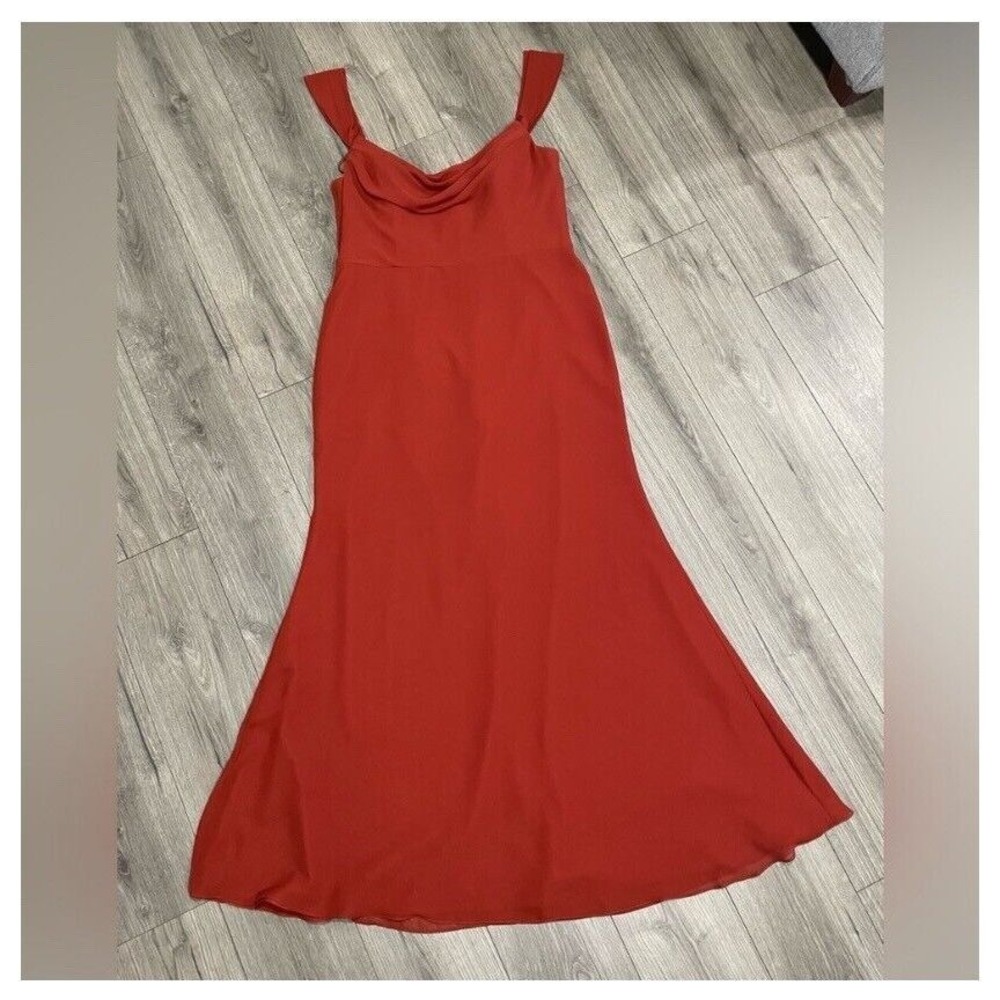 Hayley Paige Occasions Bridesmaid Dress 52108 in Sienna Color Sz 20